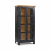 Sunrise Accent Cabinet – 2 Doors with Glass | Rustic Elegance